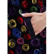 Халат Wild love XL,2XL,3XL,4XL  велюр 21478